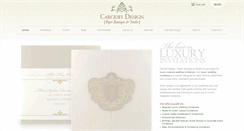 Desktop Screenshot of carciofidesign.com